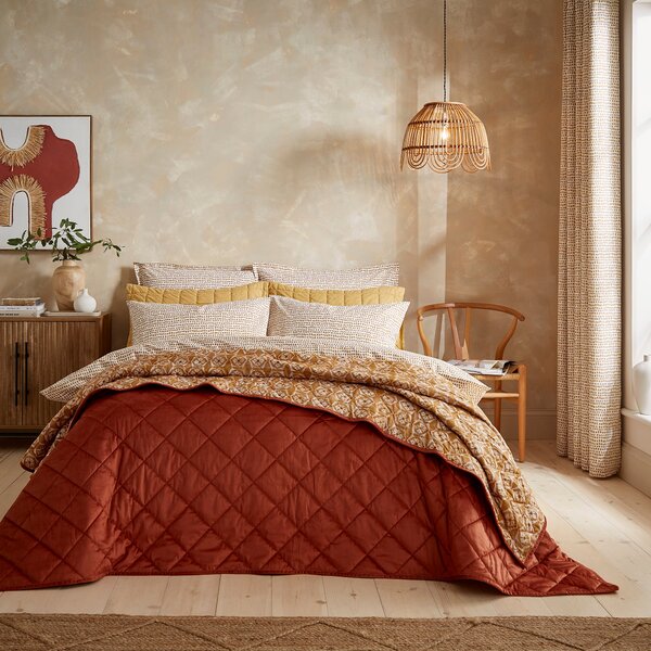 Tangier Tile Bedspread