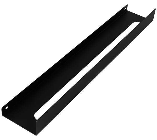 Bathroom shelf SF02 60cm black matt