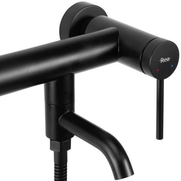 Bath faucet REA Clif Black