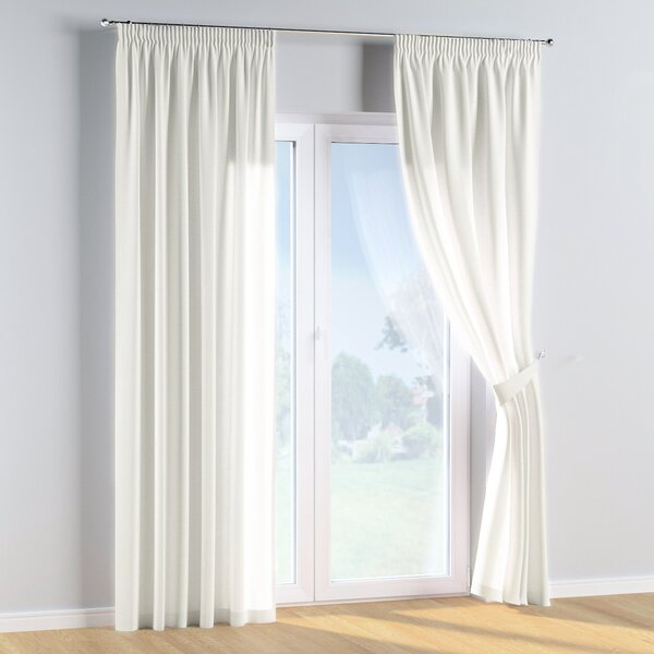 Pencil pleat curtains