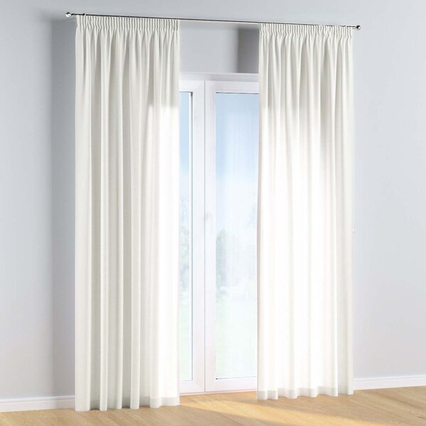 Pencil pleat curtains