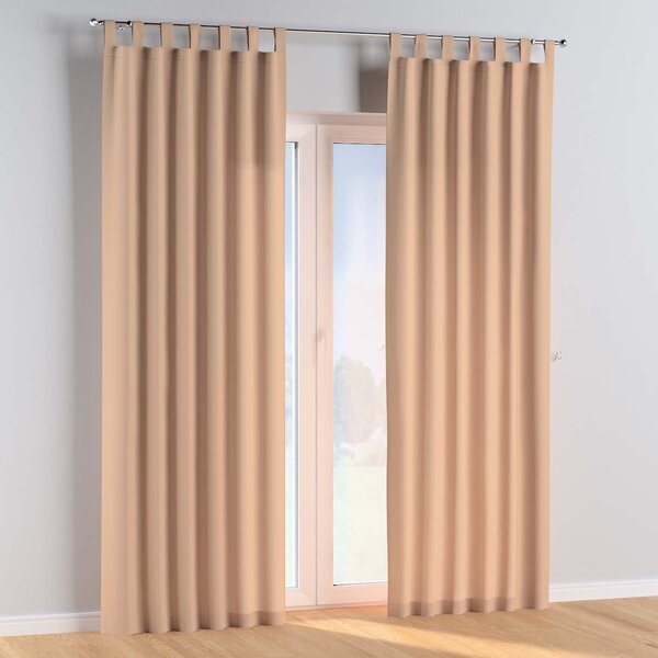 Tab top curtains