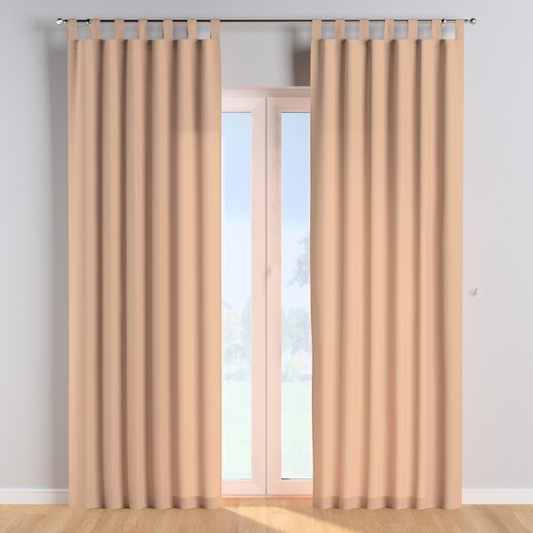 Tab top curtains