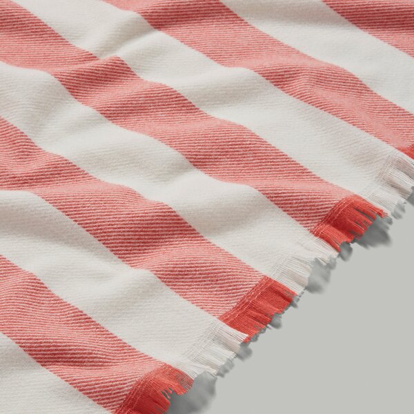 Soft Stripe Throw Blanket 130cm x 180cm