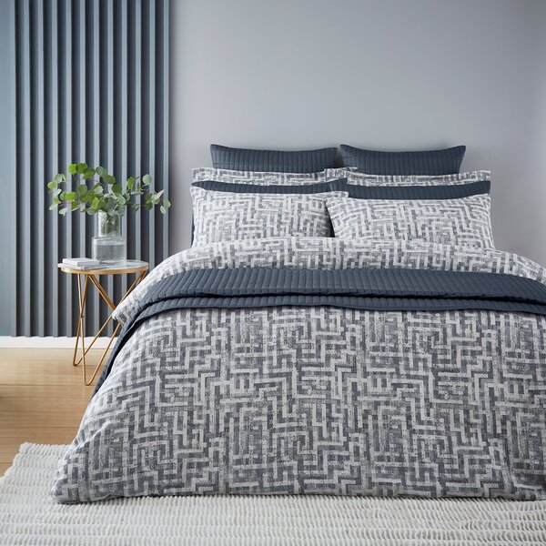 Indus Geo Jaquard Oxford Pillowcase