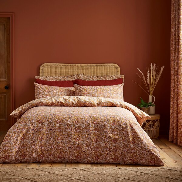 Ziara Amber Gold Oxford Pillowcase