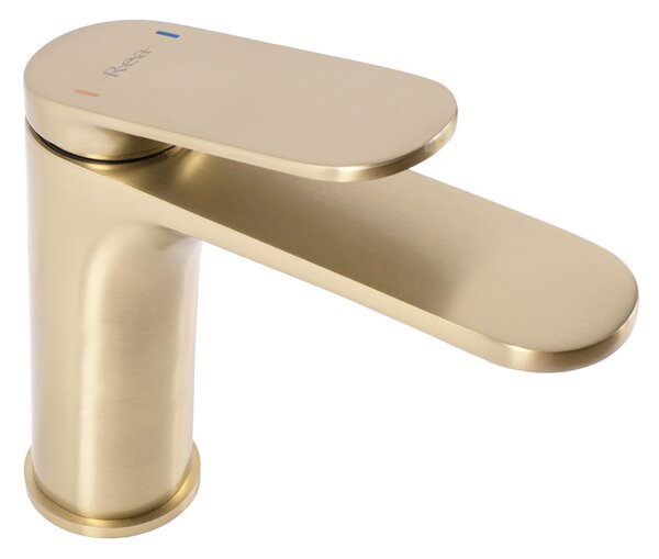 Bathroom faucet Rea Marco Brush Gold low