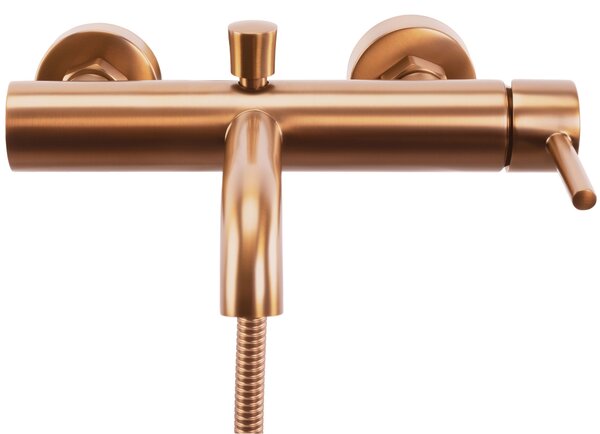 Bathroom faucet Rea Lungo Copper Brush