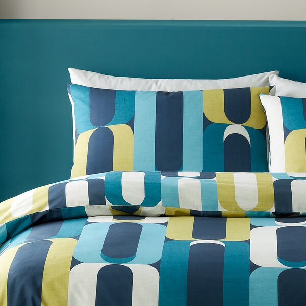 Orea Polycotton Duvet Cover & Pillowcase Set