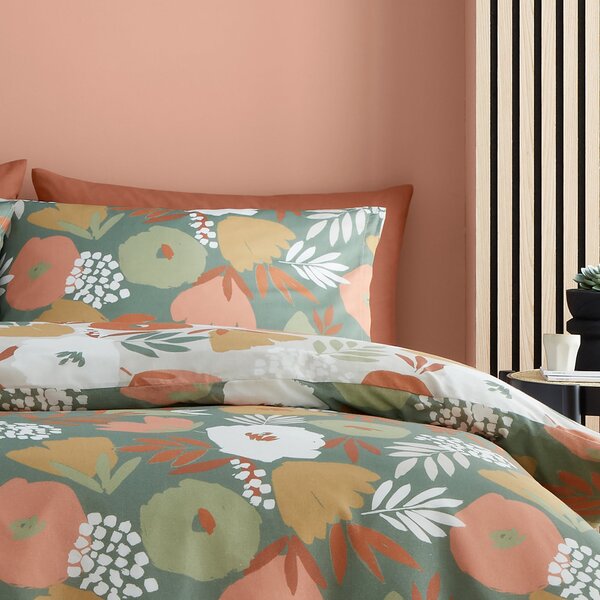 Yasmin Polycotton Duvet Cover & Pillowcase Set