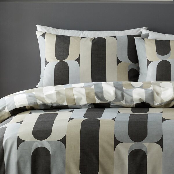 Orea Polycotton Duvet Cover & Pillowcase Set