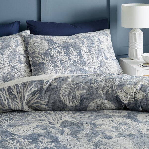 Coral Coast 100% Cotton Duvet Cover and Pillowcase Set