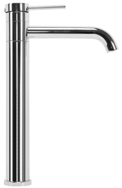 Bathroom faucet Rea LUNGIS Chrome Super High