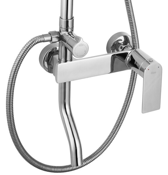 Shower set REA STORM CHROME