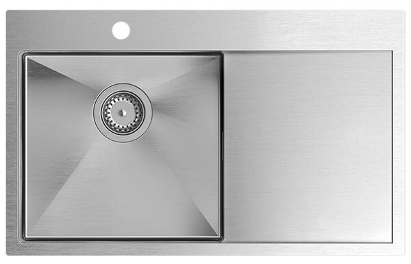 Stainless steel sink RUSSEL 111 BRUSH NICKEL