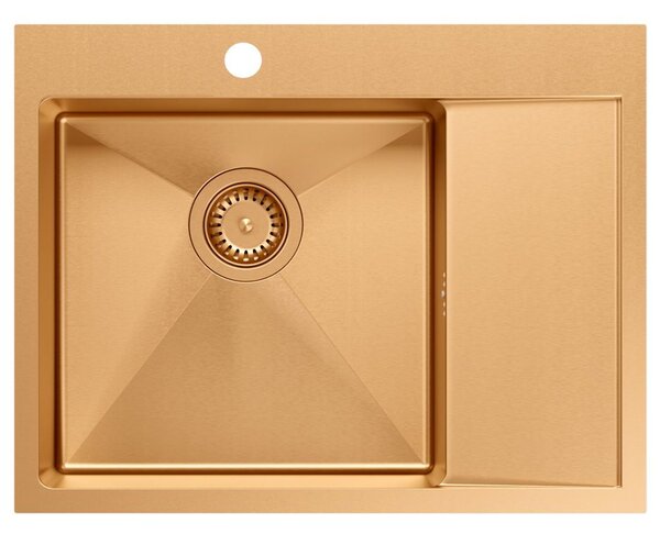 Stainless steel sink RUSSEL 116 Copper