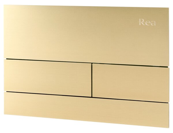 Toilet Flush Button Rea T K011A-Q Gold Brush