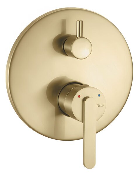 Shower system Rea Ontario Brush Gold + BOX