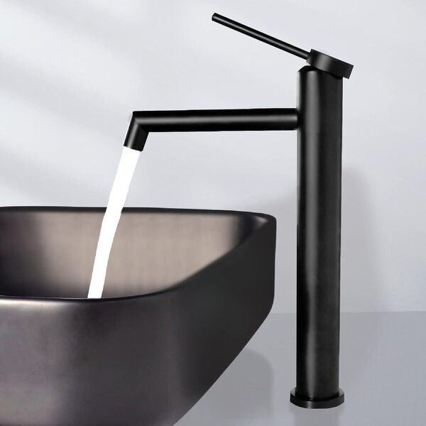Bathroom faucet Rea Foss BLACK Matt High