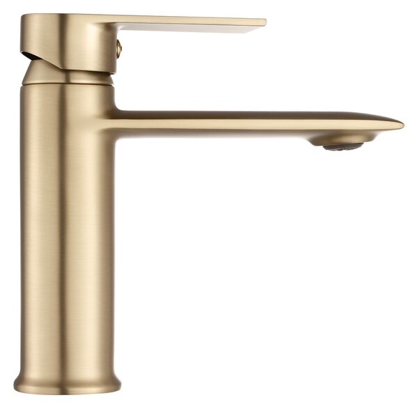 Bathroom faucet REA Veneta Brush Gold low