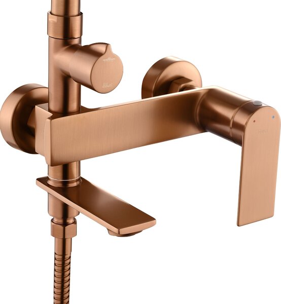 Shower set REA STORM COPPER BRUSH