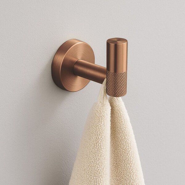 Bathroom hanger 6606 Modern Brush Copper