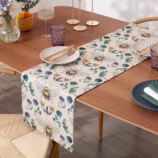 Wild Garden Indoor Outdoor Table 180cm x 35cm Runner Multi