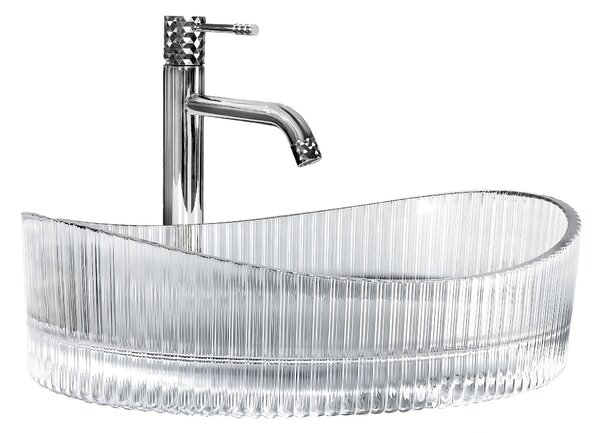 Countertop washbasin Rea Harper Transparent