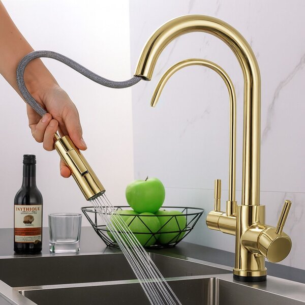 Kitchen faucet Eco Fresh GOLD
