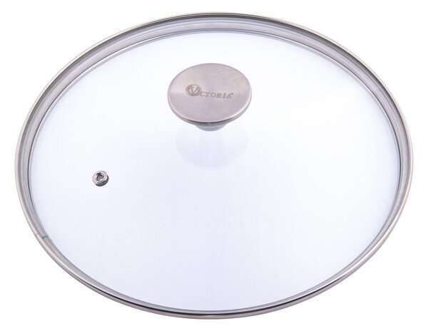 Victoria Victoria glass lid Ø20 cm Silver