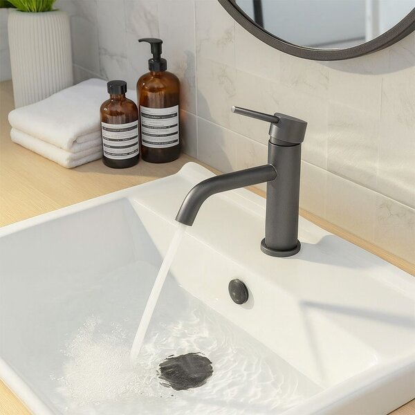 Bathroom faucet Rea Lungo Titan Low