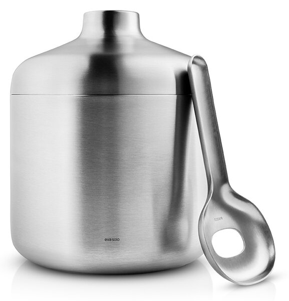 Eva Solo Liquid lounge ice bucket with spoon 1.4 l Brushed steel