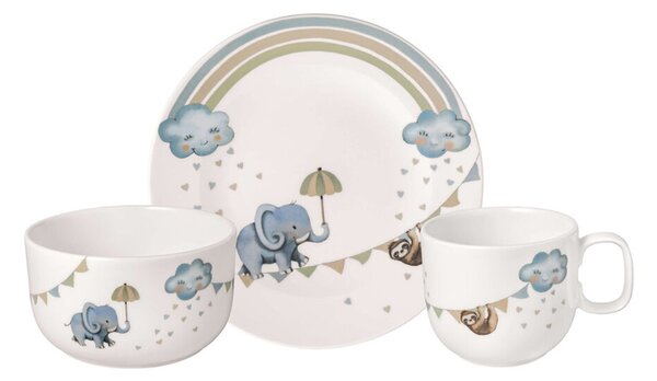 Villeroy & Boch Walk like an Elephant children's tableware set 3 pieces