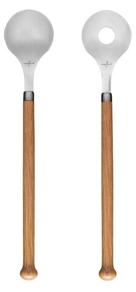 Sagaform Nature salad servers 2-pack Oak