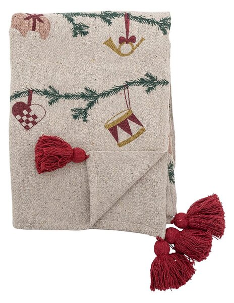 Bloomingville Yule throw 130x160 cm Nature