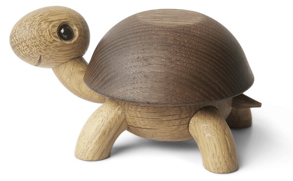 Spring Copenhagen Speedy turtle decoration 4 cm Oak-ash