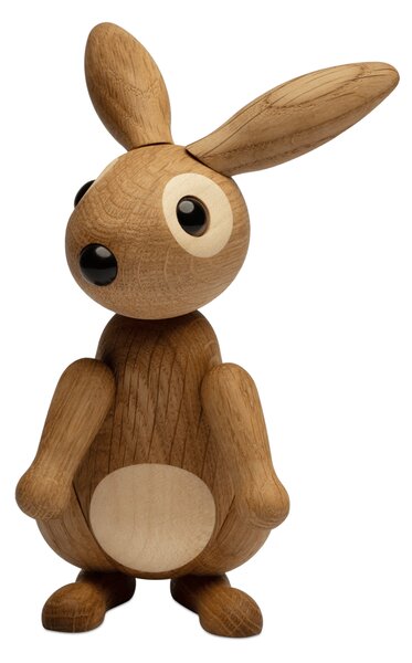 Spring Copenhagen Bonnie rabbit decoration 12.5 cm Oak