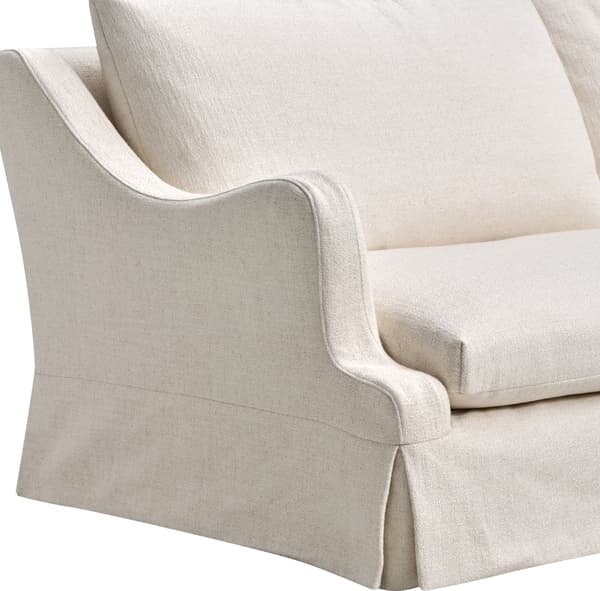 Lear Sofa House Linen Natural, Sofa - Andrew Martin Cotton