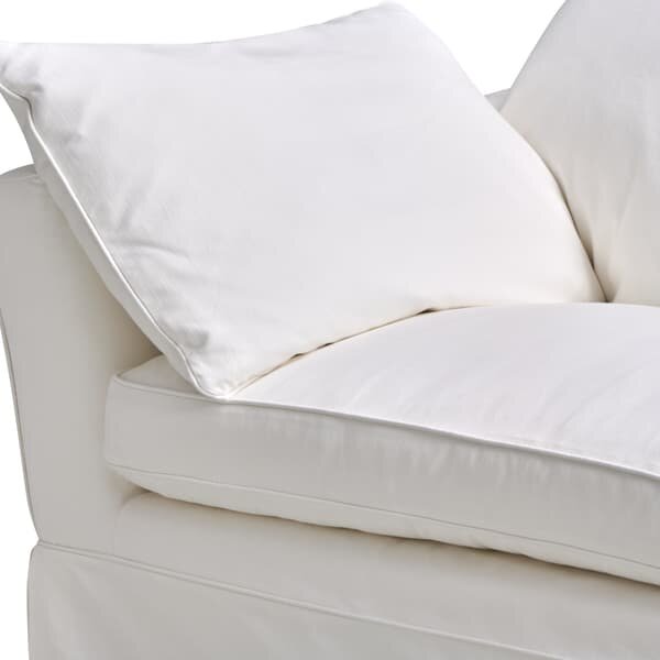 Cadogan Sofa in House Linen White, Sofa - Andrew Martin Cotton