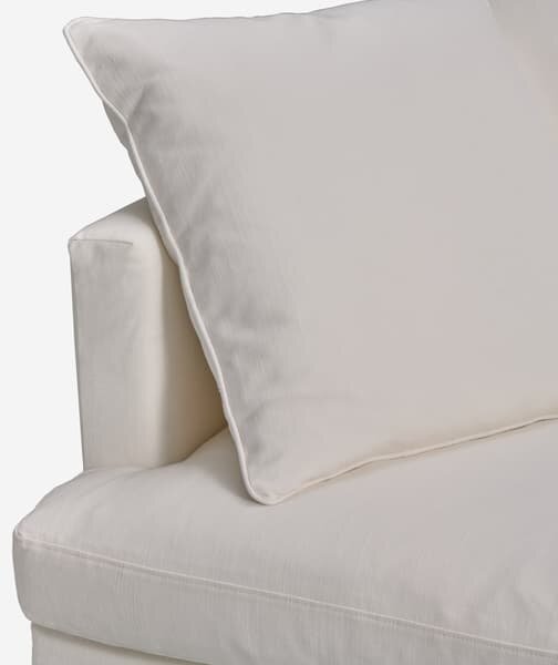 Hamlet Sofa in House Linen White, Sofa - Andrew Martin Cotton