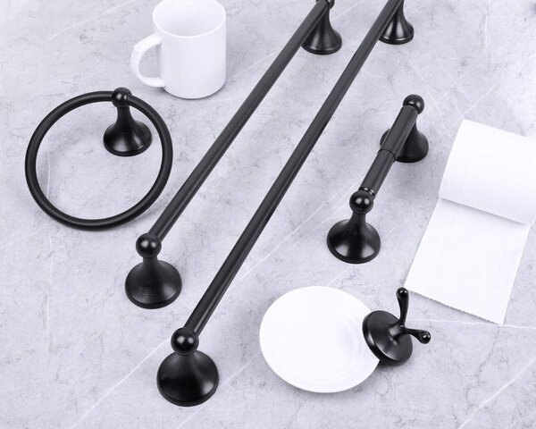 Bathroom hanger Black 332870A RETRO