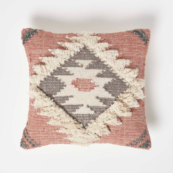 Homescapes Pali Handwoven Kilim Cushion with Cushion Insert