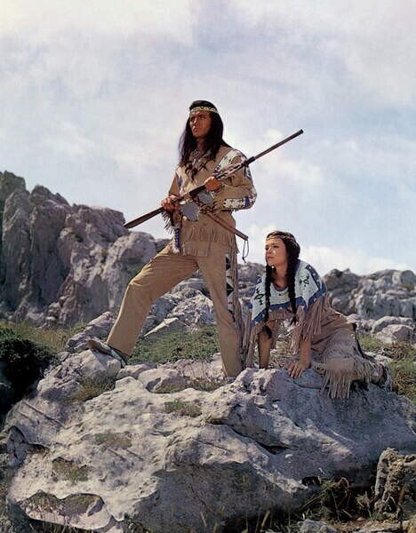 Photography Winnetou, 1963, (30 x 40 cm)