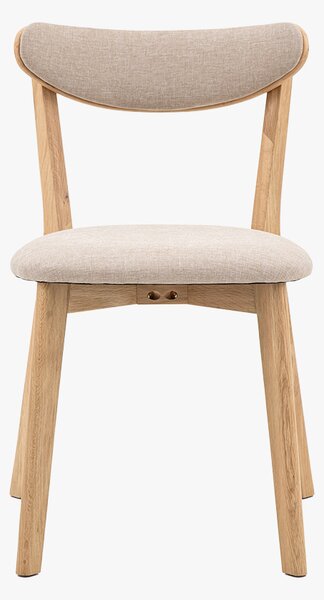 Modaro Dining Chair in Natural, Set of 2