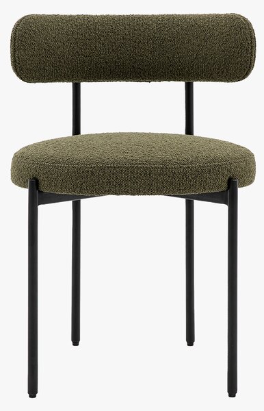 Novus Dining Chair in Green, Set of 2