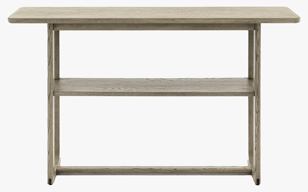 Whittle Console Table in Smoked