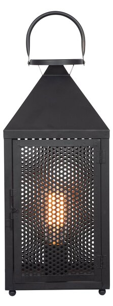 Return - Folkstone Metal Punched Lantern Table Lamp