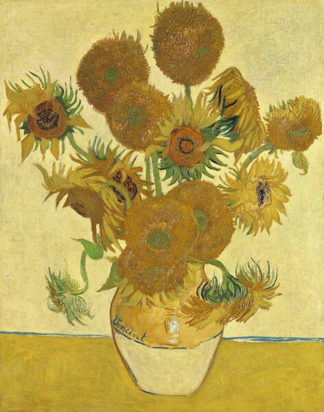 Vincent van Gogh - Fine Art Print Vincent van Gogh - Sunflowers, (30 x 40 cm)