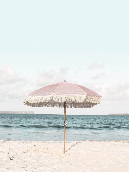 Art Photography Pink Umbrella, Sisi & Seb, (30 x 40 cm)