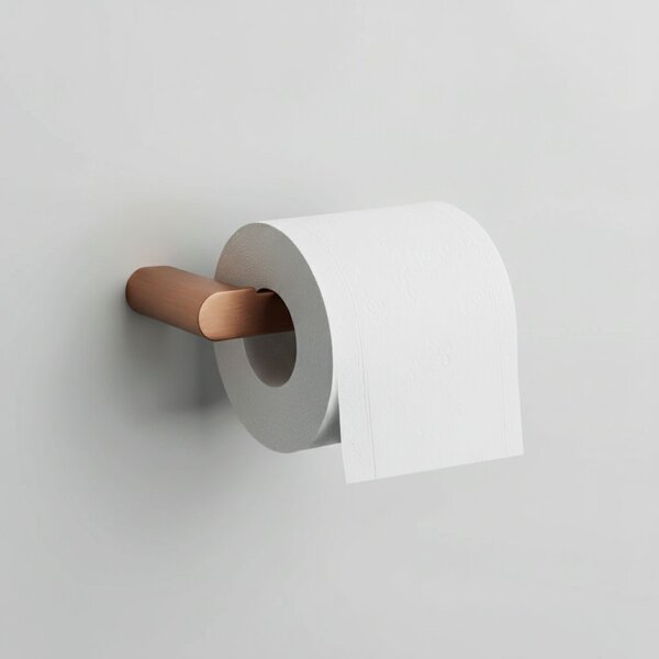 Bathroom Accessories Set Mati Brush Copper 4 Pieces